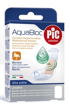 CEROTTO PIC AQUABLOC 5X7 STERILE ANTIBATTERICO 5 PEZZI - farmachicca