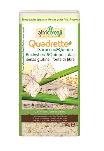 ALTRICEREALI QUADRETTE SARACENO E QUINOA BIO 130 G - farmachicca