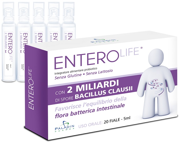 ENTEROLIFE 2 MILIARDI 20 FIALE DA 5 ML - farmachicca