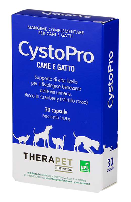 CYSTOPRO THERAPET 30 CAPSULE - farmachicca