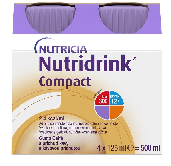 NUTRICIA NUTRIDRINK COMPACT GUSTO CAFFE' 4 BOTTIGLIE DA 125 ML - farmachicca