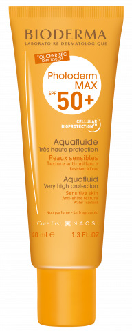 PHOTODERM MAX AQUAFLUID NP FLUIDO SOLARE SPF 50+ UVA 24 40 ML - farmachicca