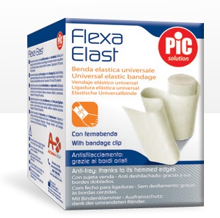 BENDA ELASTICA PIC BIANCA 10X4,5M FUSTELLA - farmachicca