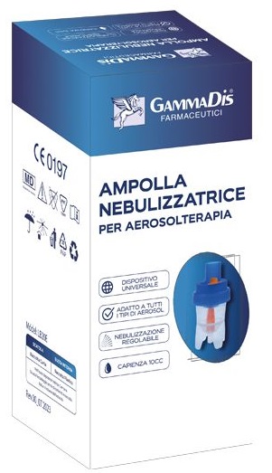 AMPOLLA AEROSOL PLASTICA GAMMADIS 1 PEZZO - farmachicca