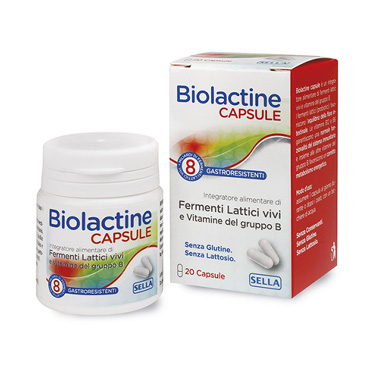 BIOLACTINE FERMENTI + VITAMINE 20 CAPSULE - farmachicca