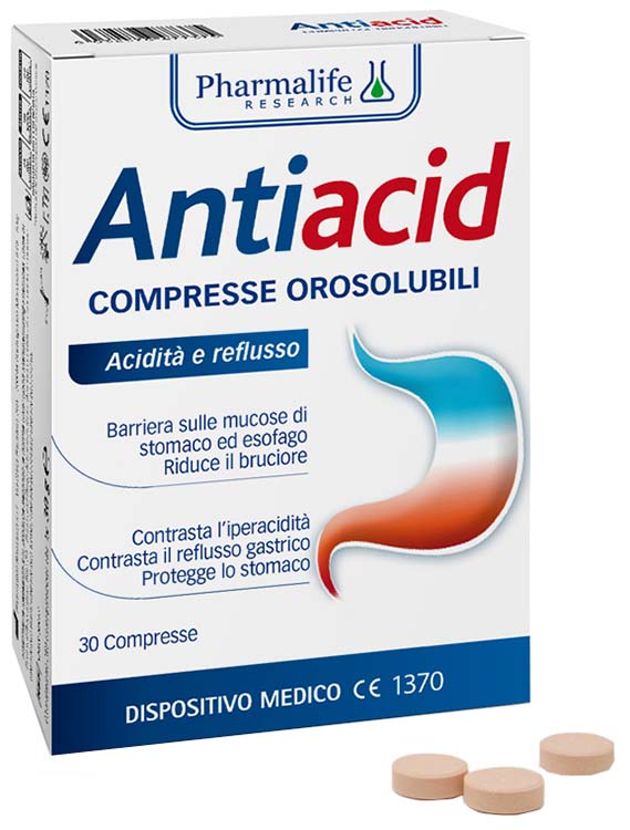 ANTIACID 30 COMPRESSE OROSOLUBILI - farmachicca