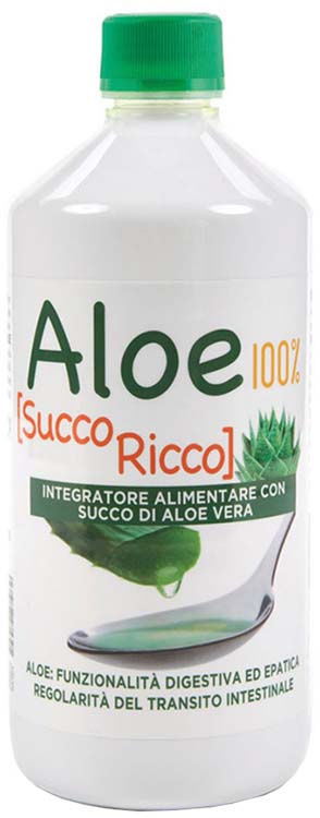 ALOE SUCCO E POLPA 100% 1 LITRO - farmachicca