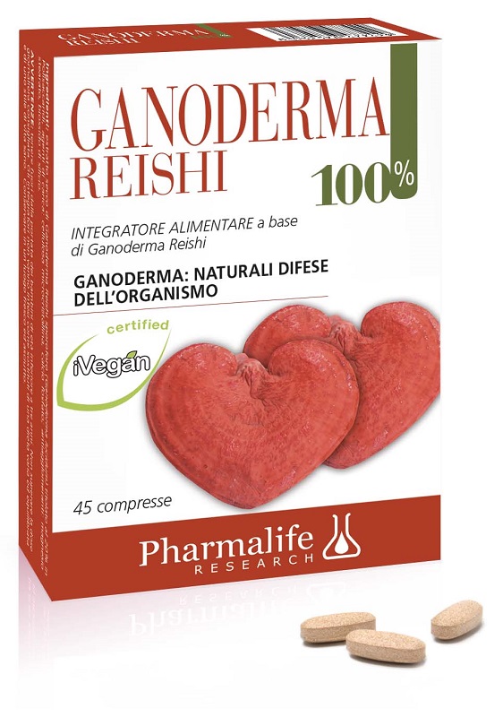 GANODERMA REISHI 100% 45 COMPRESSE - farmachicca