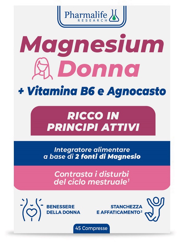 MAGNESIUM DONNA 45 COMPRESSE - farmachicca