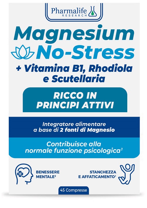 MAGNESIUM NO STRESS 45 COMPRESSE - farmachicca