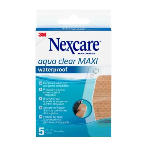 CEROTTO NEXCARE AQUA 360 60X89 MAXI 5 PEZZI - farmachicca