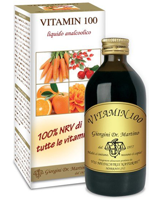 VITAMIN 100 LIQUIDO ANALCOLICO 200 ML - farmachicca
