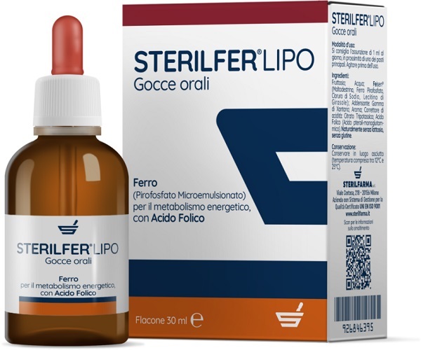 STERILFER LIPO GOCCE 30 ML - farmachicca