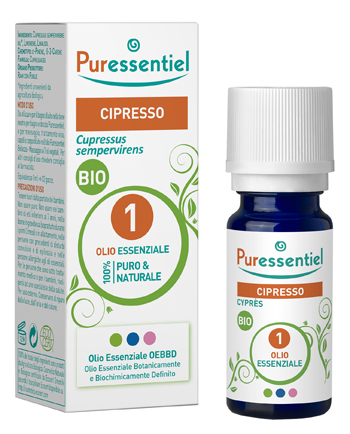 PURESSENTIEL OLIO ESSENZIALE CIPRESSO BIO 10 ML - farmachicca
