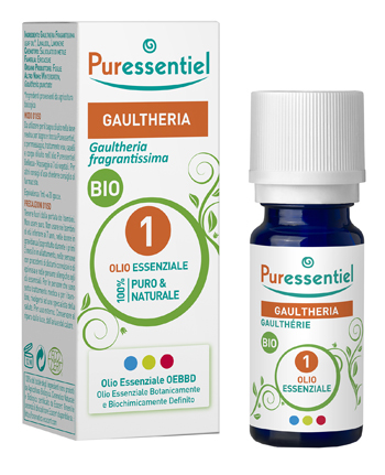 PURESSENTIEL OLIO ESSENZIALE GAULTHERIA BIO 10 ML - farmachicca