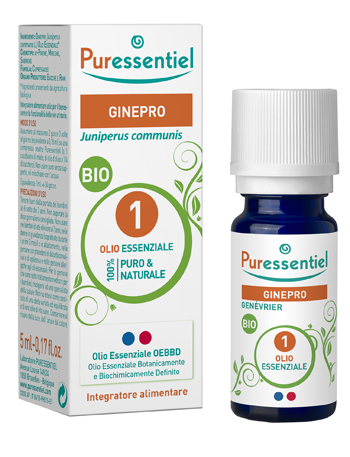 PURESSENTIEL GINEPRO OLIO ESSENZIALE BIO 5 ML - farmachicca