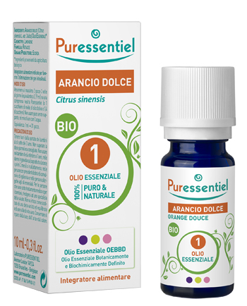 PURESSENTIEL ARANCIO DOLCE OLIO ESSENZIALE BIO 10 ML - farmachicca