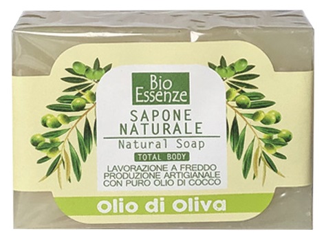 BIO ESSENZE SAPONE NATURALE OLIO DI OLIVA 100 G - farmachicca
