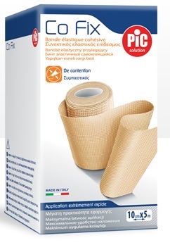 BENDA ELASTICA PIC CO FIX AUTOADESIVA 6X5CM MEDIUM - farmachicca