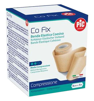 BENDA ELASTICA PIC CO FIX AUTOADESIVA 12X5CM MEDIUM - farmachicca