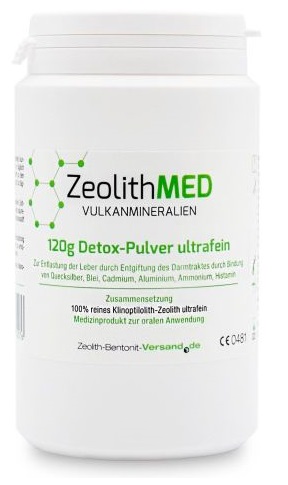 ZEOLITE MED DETOX POLVERE 120 G - farmachicca