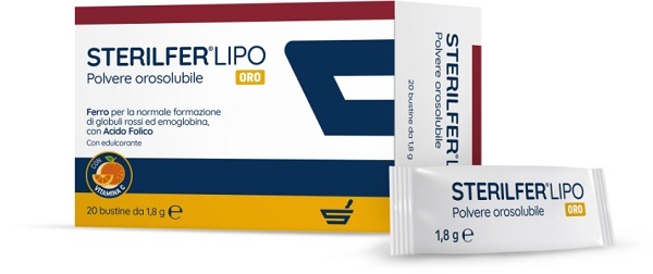 STERILFER LIPO ORO 20 BUSTINE - farmachicca
