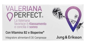 VALERIANA PERFECT JUNG & ERIKSSON 30 COMPRESSE - farmachicca