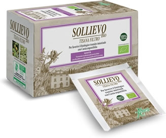 SOLLIEVO BIO TISANA 20 FILTRI DA 2,2 G - farmachicca