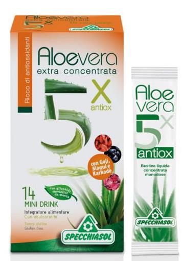 ALOE 5X CON ANTIOSSIDANTI 14 BUSTINE - farmachicca
