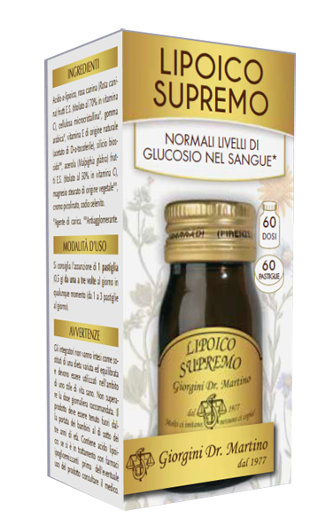 LIPOICO SUPREMO 60 PASTIGLIE - farmachicca