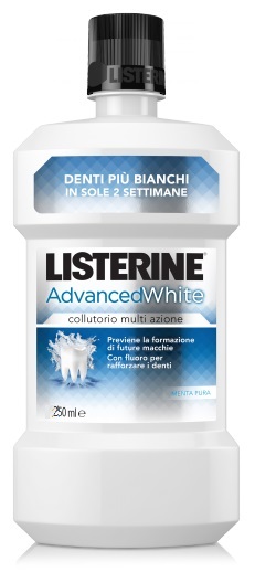 LISTERINE ADVANCE WHITE 250 ML - farmachicca