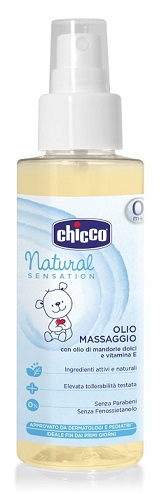 CHICCO OLIO MASSAGGIO NATURAL SENSATION 100 ML - farmachicca