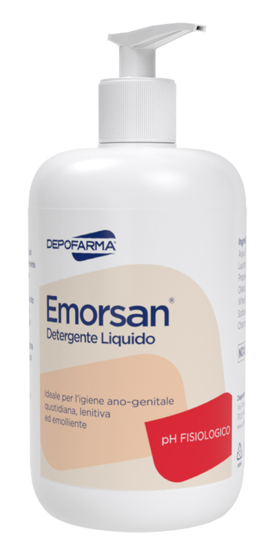 EMORSAN DETERGENTE LIQUIDO IGIENE ANO-GENITALE PH FISIOLOGICO 500 ML - farmachicca
