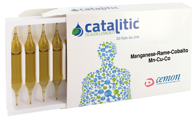CATALITIC OLIGOELEMENTI MANGANESE RAME COBALTO MN-CU-CO- 20 AMPOLLE - farmachicca