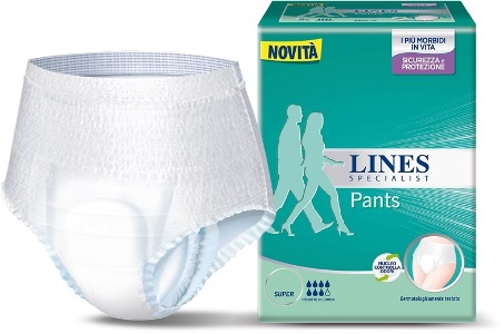LINES SPECIALIST PANTS SUPER L A MUTANDINA 12 PEZZI FARMA - farmachicca