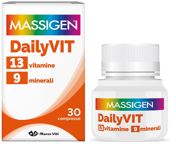 DAILYVIT+ 12 VITAMINE 11 MINERALI 30 COMPRESSE - farmachicca