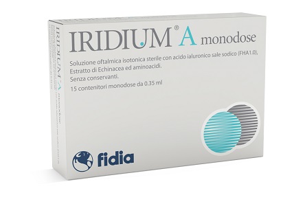IRIDIUM A MONODOSE GOCCE OCULARI 15 FLACONCINI 0,35 ML - farmachicca