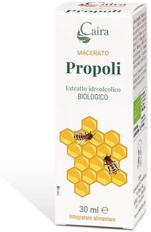 CAIRA PROPOLI MACERATO IDROALCOLICO BIO GOCCE 30 ML - farmachicca