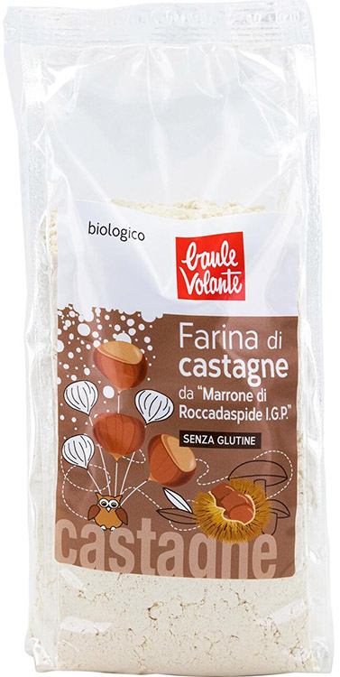 FARINA DI CASTAGNE BIO 375 G - farmachicca