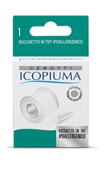 CEROTTO IN ROCCHETTO ICOPIUMA TESSUTO NON TESSUTO CARTA 2,5X500 CM - farmachicca