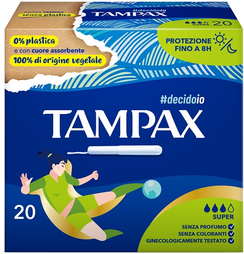 TAMPAX BLUE BOX SUPER 20 PEZZI - farmachicca