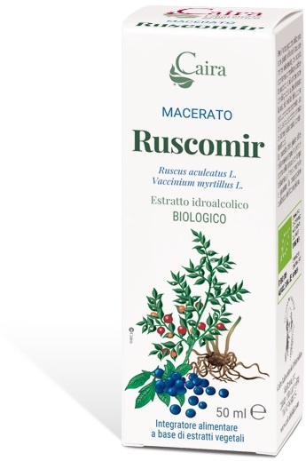 CAIRA RUSCOMIR MACERATO IDROALCOLICO BIO GOCCE 50 ML - farmachicca