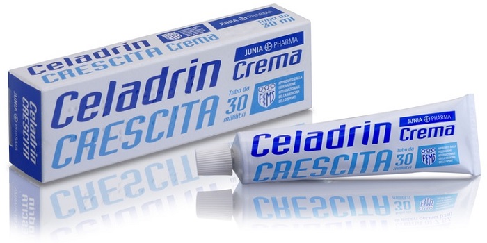 CELADRIN CRESCITA CREMA PER ARTICOLAZIONI MUSCOLI E TENDINI 30 ML - farmachicca