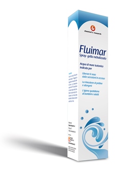 FLUIMAR SPRAY SOLUZIONE ISOTONICA STERILE ACQUA DI MARE RICCA DI SALI E OLIGOELEMENTI INDICATA PER PULIZIA DELLE CAVITA'NASALI IN CASO DI ECCESSIVA SECCHEZZA - farmachicca