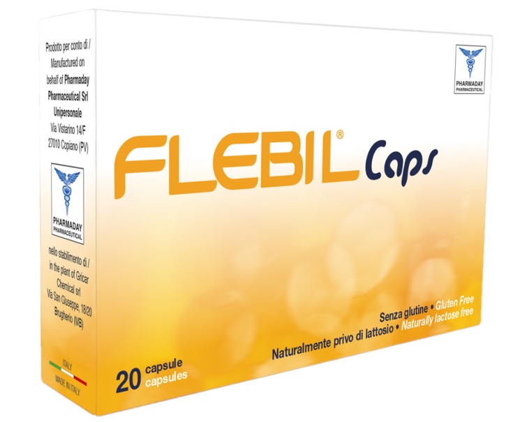 FLEBIL CAPS 20 CAPSULE 8 G - farmachicca