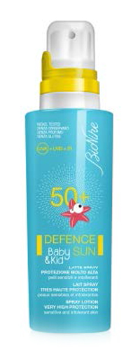 DEFENCE SUN BABY LATTE SOLARE 50+ SPRAY 125 ML - farmachicca