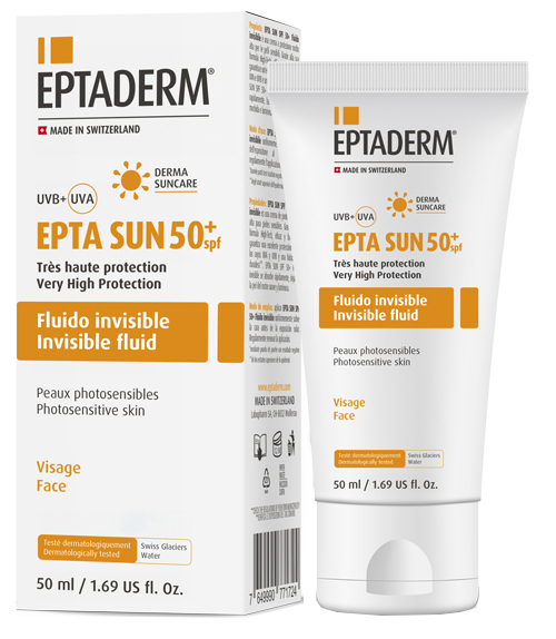 EPTA SUN SPF50+ FLUIDO INVISIBILE 50 ML - farmachicca