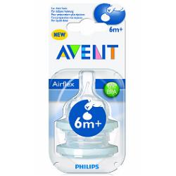 AVENT TETTARELLA FESSURA A Y PER LIQUIDI DENSI Y 2 PEZZI - farmachicca