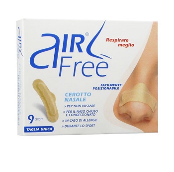 AIRFREE CEROTTO NASALE 9PEZZI - farmachicca