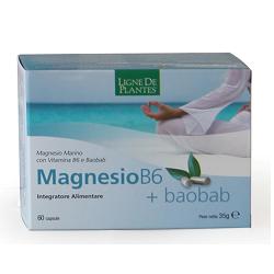 MAGNESIO B6 + BAOBAB 60 CAPSULE - farmachicca
